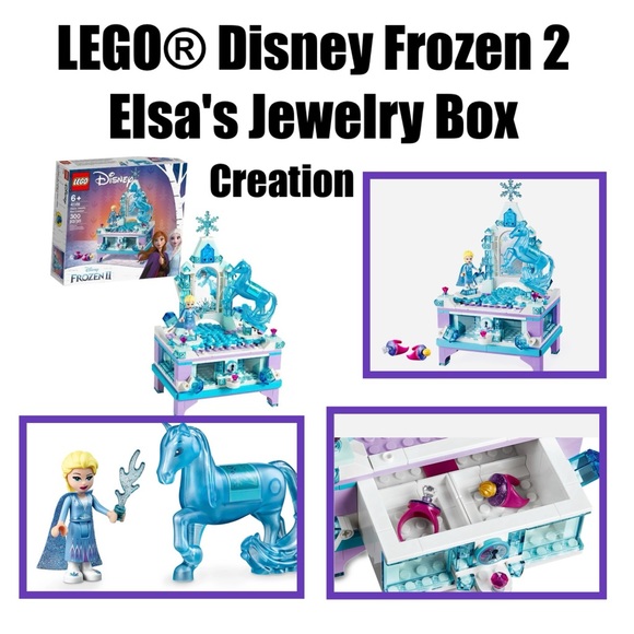 LEGO® Disney Frozen 2 Elsa's Jewelry Box Creation - Picture 1 of 12